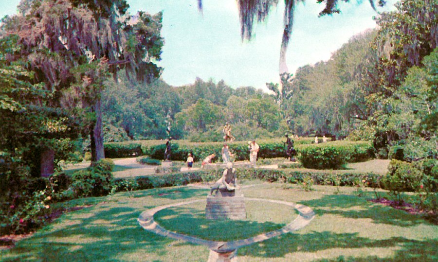 Myrtle Beach Photos - Historic Postcards: Brookgreen Gardens