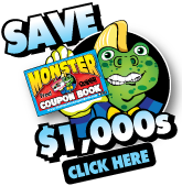 Download the Monster Coupon Book App!
